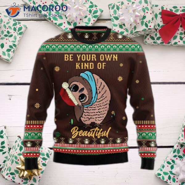 Owl Beautiful Ugly Christmas Sweater
