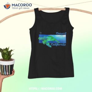 oxnard california swimming sea turtle shirt tank top