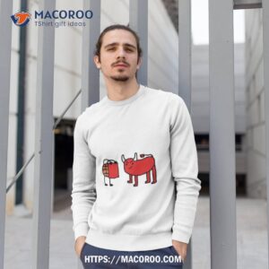 paint merch bull shirt sweatshirt 1