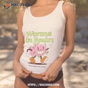 pandershirts worms in brain shirt tank top 1