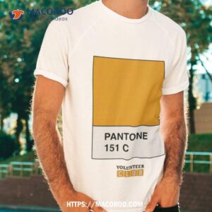Pantone 151 Volunteer Club Shirt