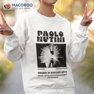 paolo nutini august 31 2023 royal highland showgrounds edinburgh shirt sweatshirt 2