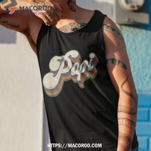 papi gifts retro vintage father s day shirt tank top 1