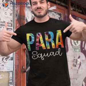 para squad tie dye appreciation day hello back to school shirt tshirt 1