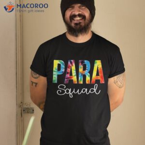 para squad tie dye appreciation day hello back to school shirt tshirt 2