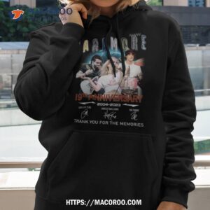 Paramore 19th Anniversary 2004 2023 Memories Shirt 1 paramore 19th anniversary 2004 2023 memories shirt hoodie