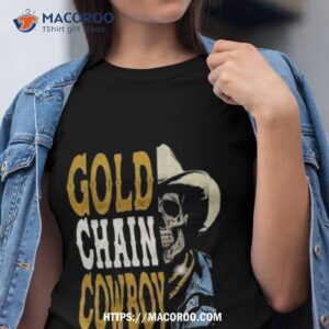 Parker Mccollum Gold Chain Cowboy 2023 Shirt