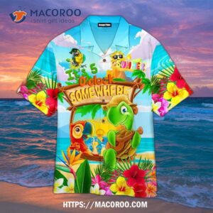 Parrot It’s 5 O’clock Somewhere Hawaiian Shirt