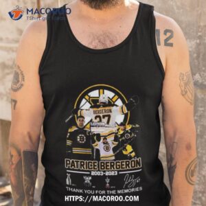 Patrice Bergeron 2003 2023 Memories Shirt 3 patrice bergeron 2003 2023 memories shirt tank top