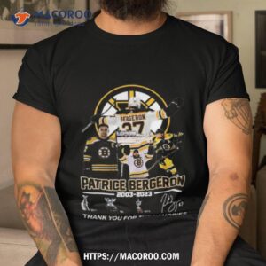 patrice bergeron 2003 2023 memories shirt tshirt