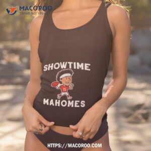 patrick mahomes showtime kids cartoon shirt tank top 1