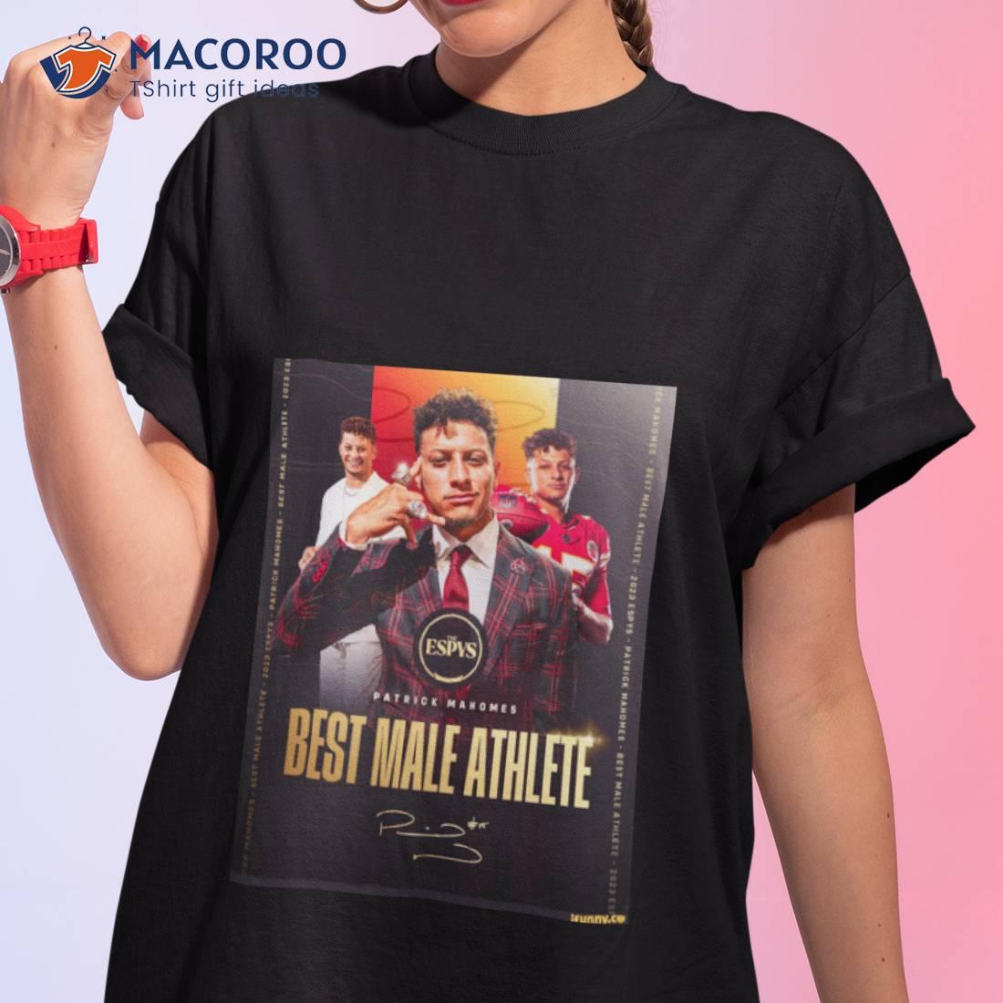 Patrick Mahomes The Best Male Athlete The Espys 2023 Signature Shirt Patrick Mahomes The Best Male Athlete The Espys 2023 Signature Shirt