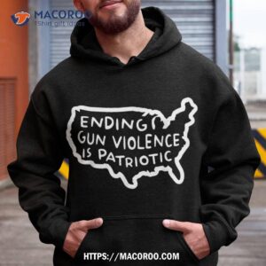 peace ending gun violence is patriotic awareness day shirt hoodie 2