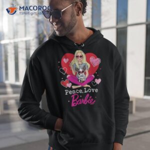 Peace Love Barbie Shirt 1 peace love barbie shirt hoodie 1