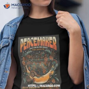 Peacemaker Music Festival July 28 29 2023 Fort Smith Ar Art Poster Design Shirt
