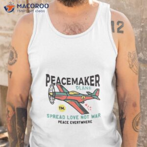 peacemaker plane ukraine shirt tank top