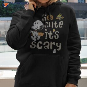 peanuts halloween snoopy so cute scary shirt hoodie 2