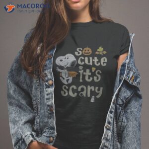 peanuts halloween snoopy so cute scary shirt tshirt 2