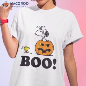 Peanuts Halloween Snoopy Woodstock Boo! Shirt