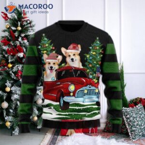 Pembroke Welsh Corgi Dog Ugly Christmas Sweater