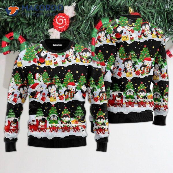 Penguin Ugly Christmas Sweater