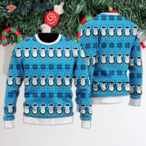 Penguins’ Let It Snow Ugly Christmas Sweater