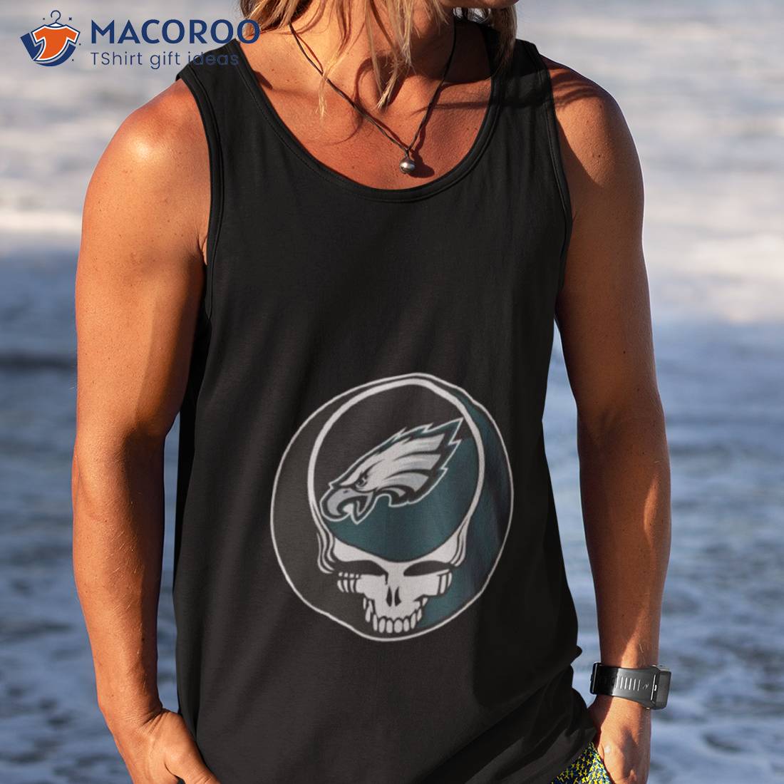 Personalized NFL Philadelphia Eagles Grateful Dead Gift For Fan