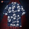 Pickleball Beach Icon Blue Hawaiian Shirts
