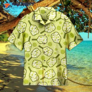 Pickleball Nature And Racket Hawaiian Shirts