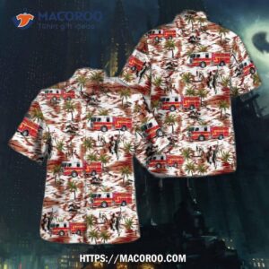 Pigeon Forge, Tennessee, Forge Fire Department Hawaiian Shirt