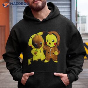 pikachu groot best friend for life shirt hoodie
