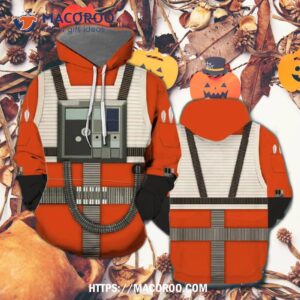 Pilot Costume Halloween All Over Print 3D Hoodie, Teacher Halloween Gift Ideas