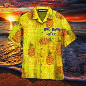 Pineapple Hawaiian Shirts One Hour Later