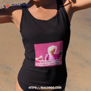 Pink Barbie Movie Mojo Dojo Casa House Shirt 1 pink barbie movie mojo dojo casa house shirt tank top 2