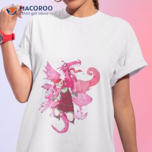 pink dragon art nimona shirt tshirt 1