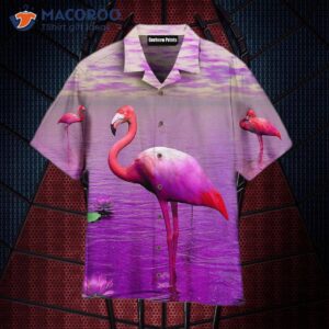 pink flamingo hawaiian shirts 1