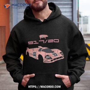 pink pig porsche 917 race car shirt labour day usa hoodie