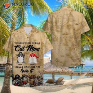 Pirate Day Gifts For Cat Lovers: Hawaiian Shirts