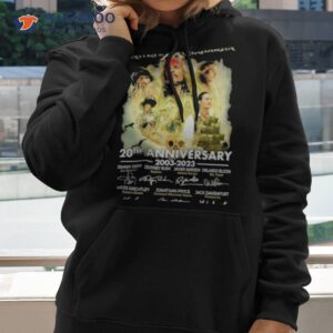 Pirates Of The Caribbean 20th Anniversary 2003 – 2023 Signature Character Thank You For The Memories Shirt