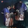 Pitbull Dog Thunder Hawaiian Shirts