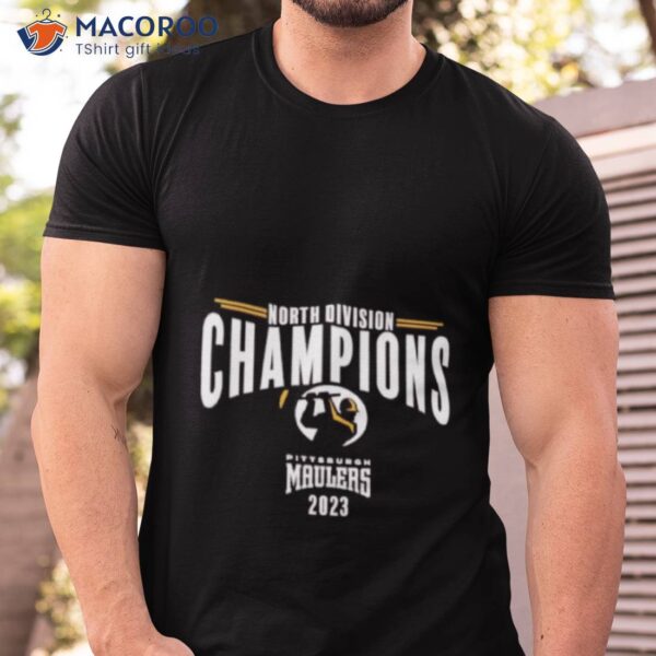 Pittsburgh Maulers Usfl North Division Champions Shirt