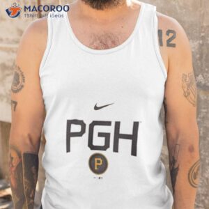 pittsburgh pirates nike 2023 city connect large logo t shirt tank top