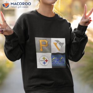 pittsburgh sports team logo art plus pennsylvania map pirates penguins steelers shirt sweatshirt 2