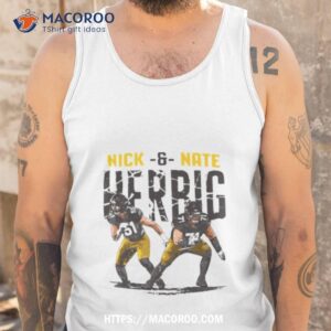 pittsburgh steelers nick amp nate herbig shirt tank top