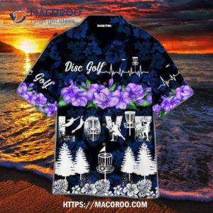 Play Disc Golf Hibicus Tropical Hawaiian Shirt