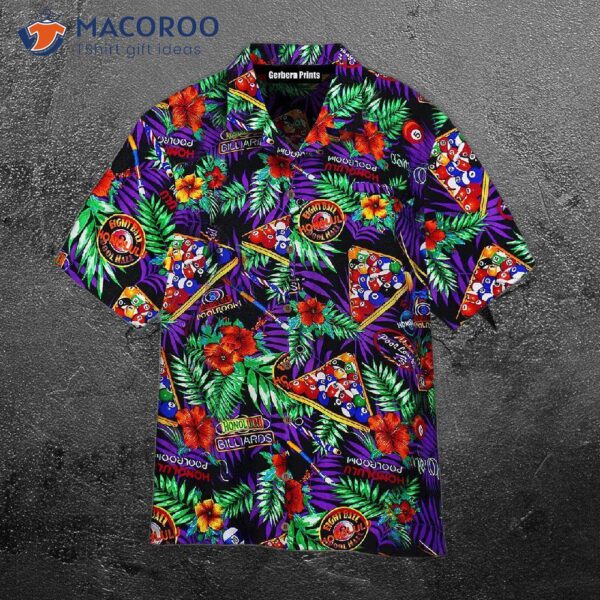 Pocket Pool Billiards Hawaiian Shirt