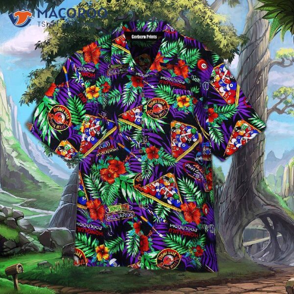 Pocket Pool Billiards Hawaiian Shirt