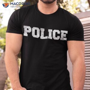 police officer costume apparel swat team kids shirt tshirt