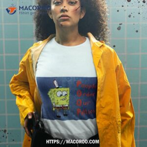 poop spongememe shirt tshirt 2
