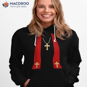 pope costume shirt halloween minister priest hoodie 1